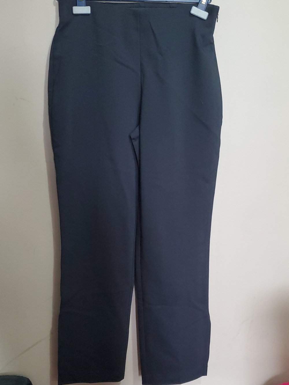 Oak Fort Women's Black Straight-Leg Dress Pants Size Medium